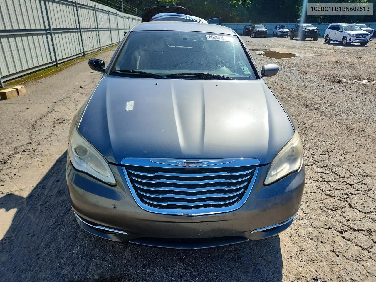 2011 Chrysler 200 Touring VIN: 1C3BC1FB1BN602513 Lot: 60268876