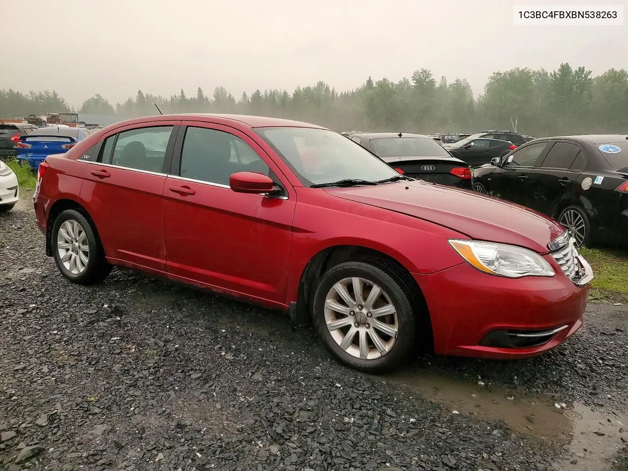 2011 Chrysler 200 Lx VIN: 1C3BC4FBXBN538263 Lot: 60486016
