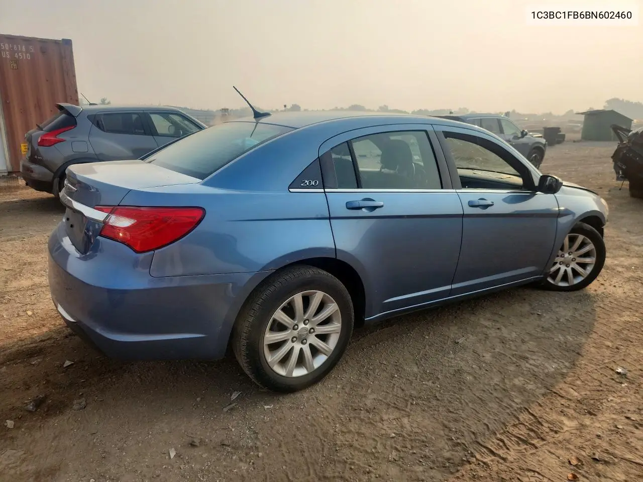2011 Chrysler 200 Touring VIN: 1C3BC1FB6BN602460 Lot: 61353266