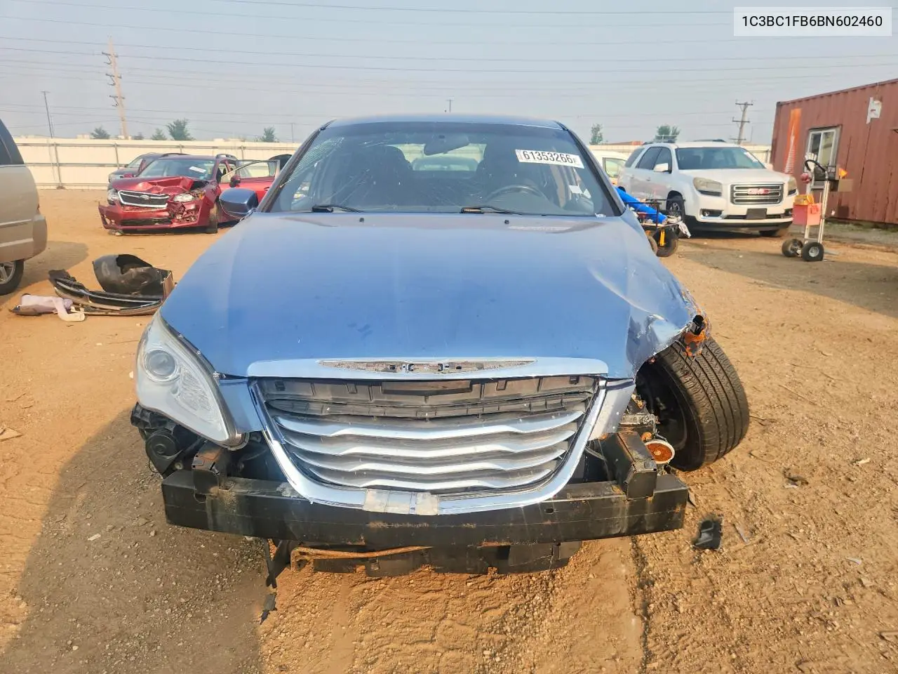 2011 Chrysler 200 Touring VIN: 1C3BC1FB6BN602460 Lot: 61353266