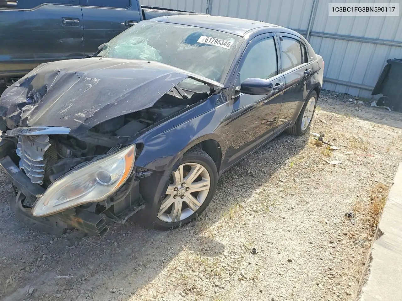 2011 Chrysler 200 Touring VIN: 1C3BC1FG3BN590117 Lot: 61796346