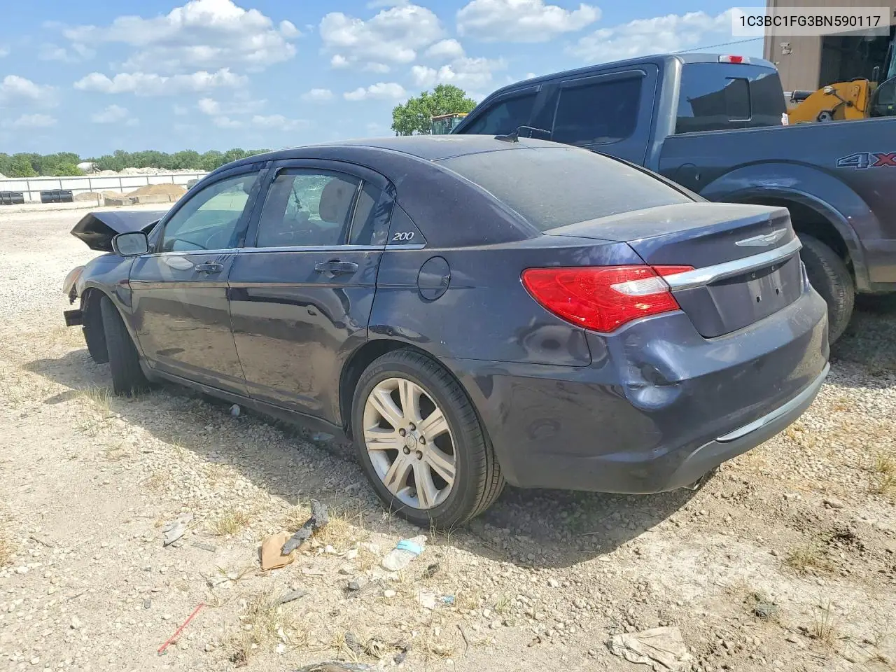 2011 Chrysler 200 Touring VIN: 1C3BC1FG3BN590117 Lot: 61796346