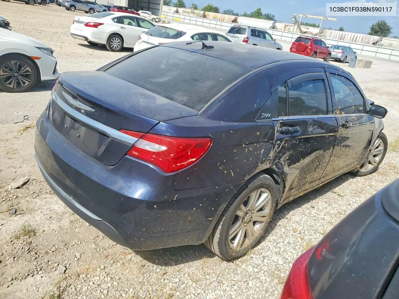 2011 Chrysler 200 Touring VIN: 1C3BC1FG3BN590117 Lot: 61796346