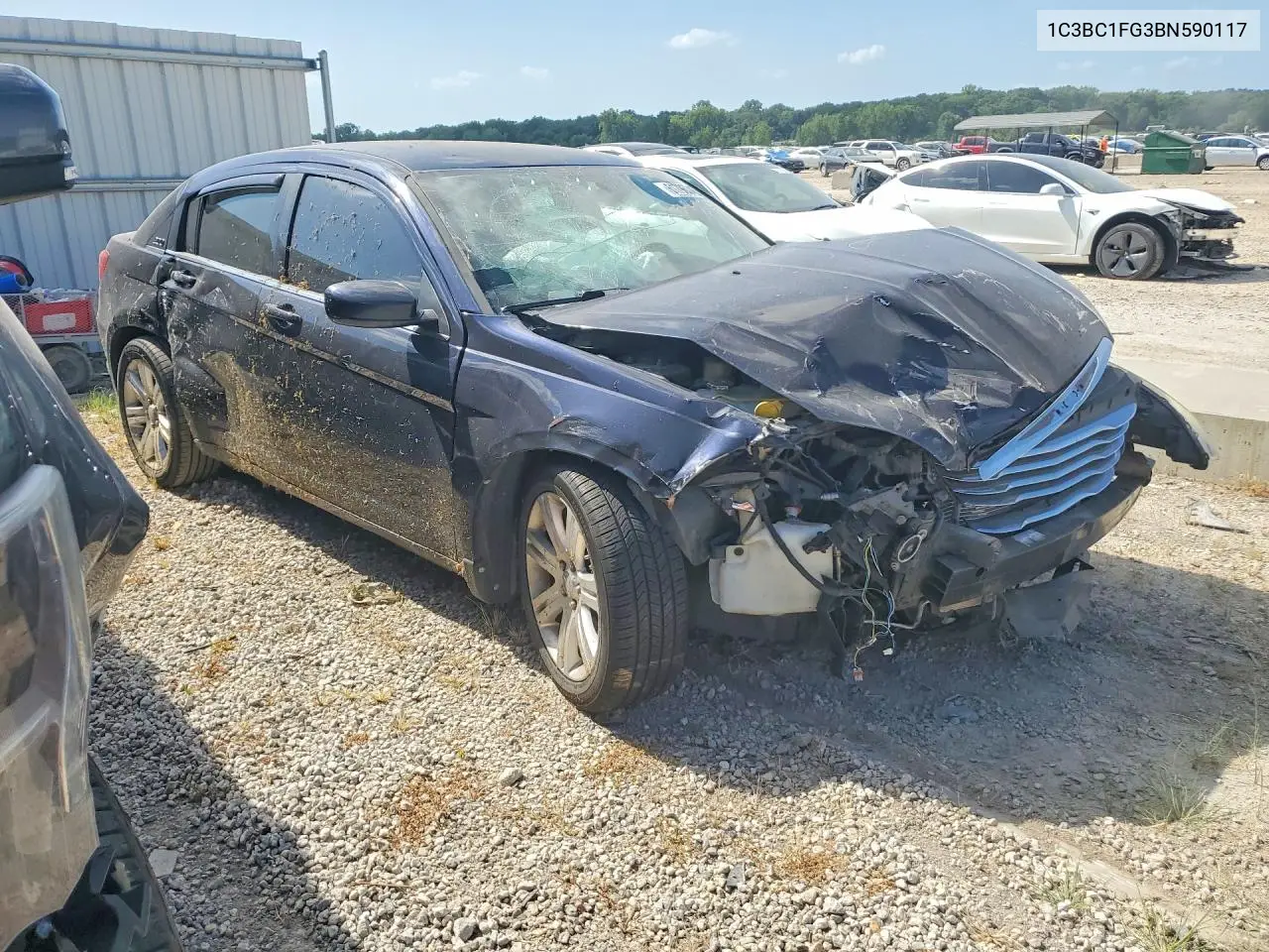 2011 Chrysler 200 Touring VIN: 1C3BC1FG3BN590117 Lot: 61796346