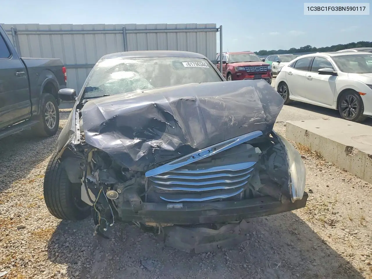 2011 Chrysler 200 Touring VIN: 1C3BC1FG3BN590117 Lot: 61796346