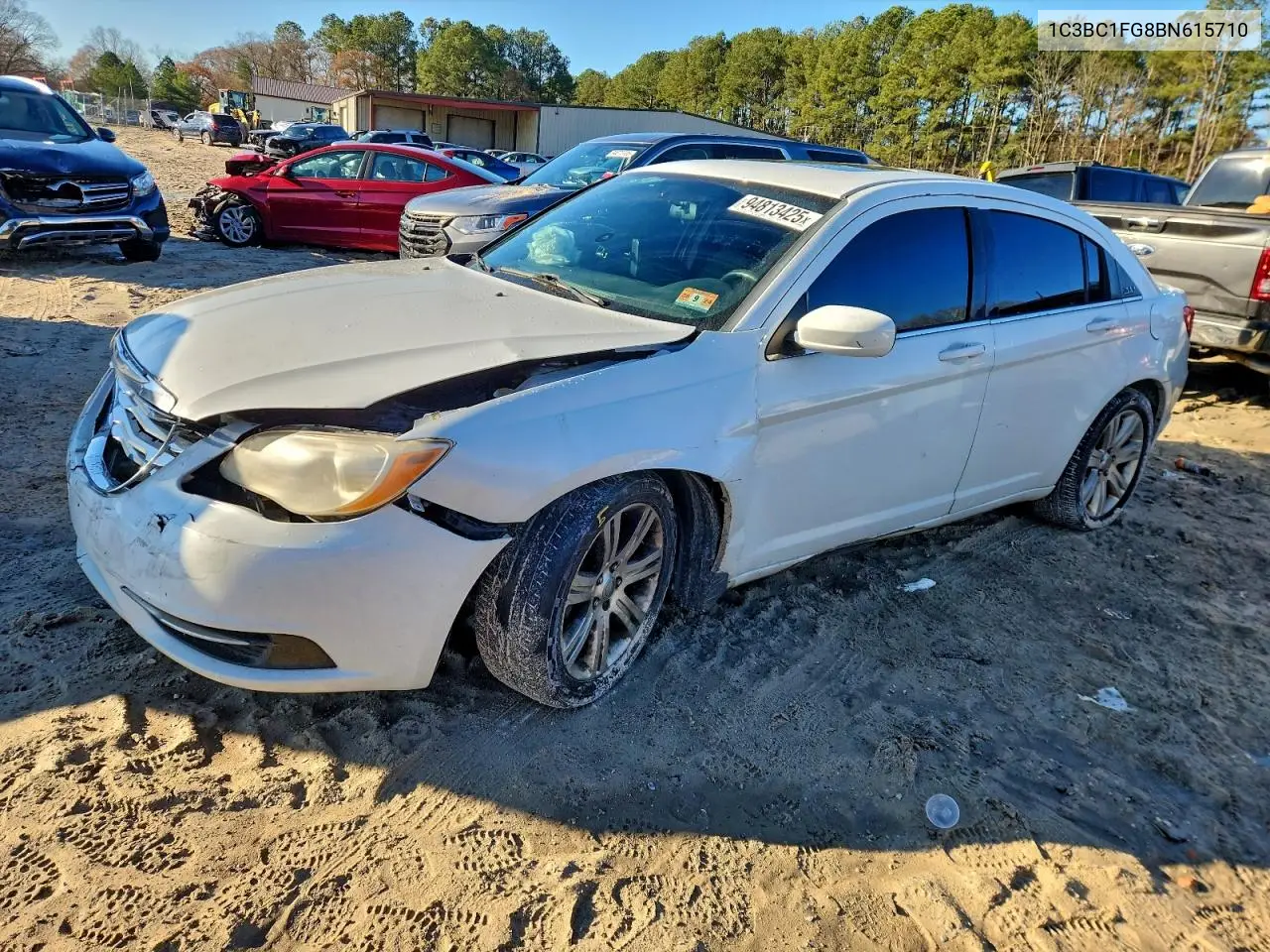 1C3BC1FG8BN615710 2011 Chrysler 200 Touring