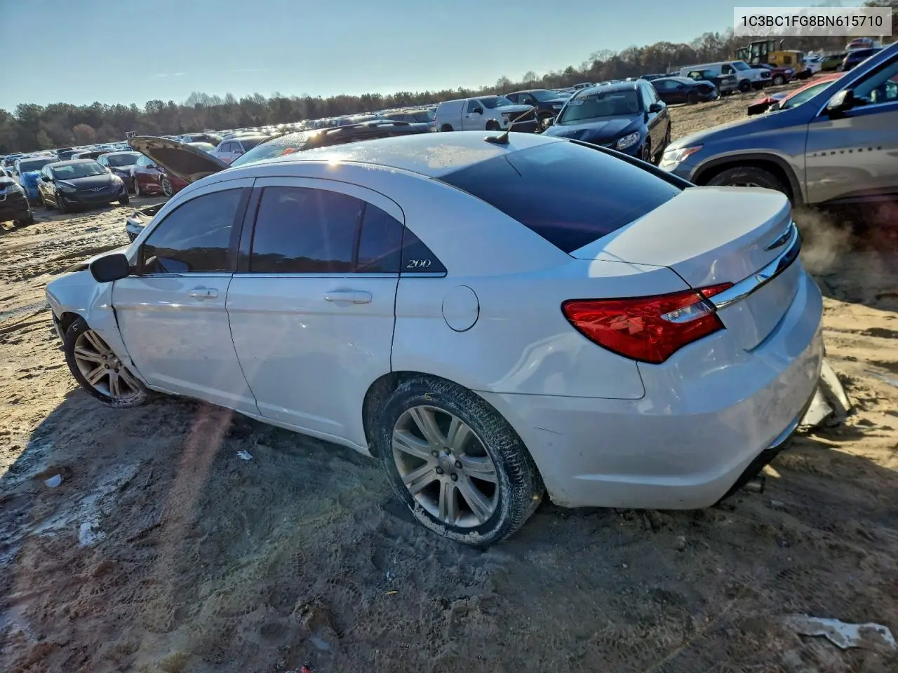 1C3BC1FG8BN615710 2011 Chrysler 200 Touring