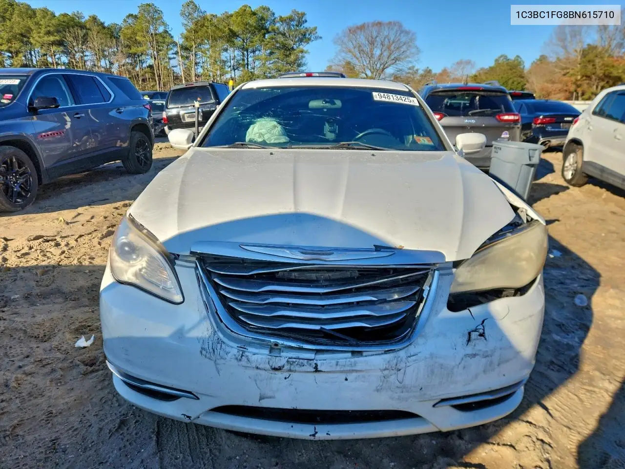 1C3BC1FG8BN615710 2011 Chrysler 200 Touring