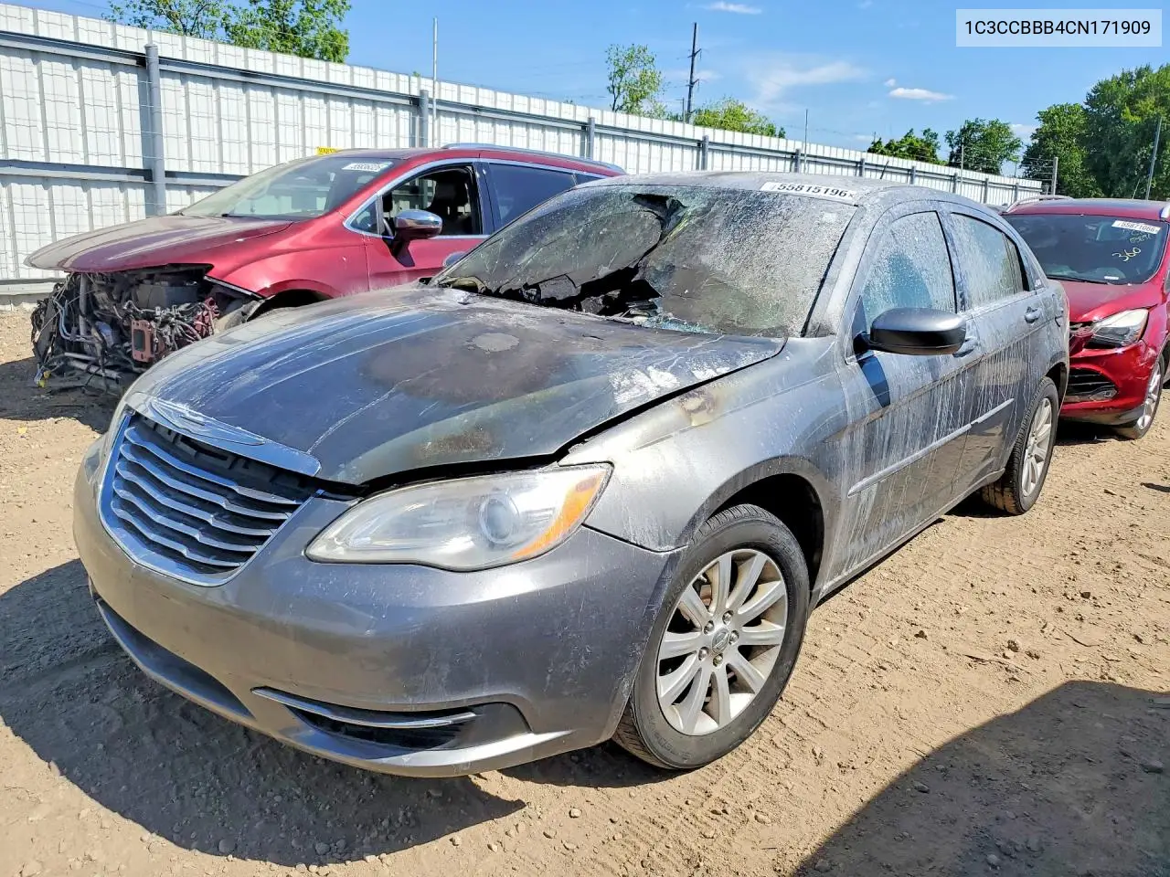 2012 Chrysler 200 Touring VIN: 1C3CCBBB4CN171909 Lot: 55815196