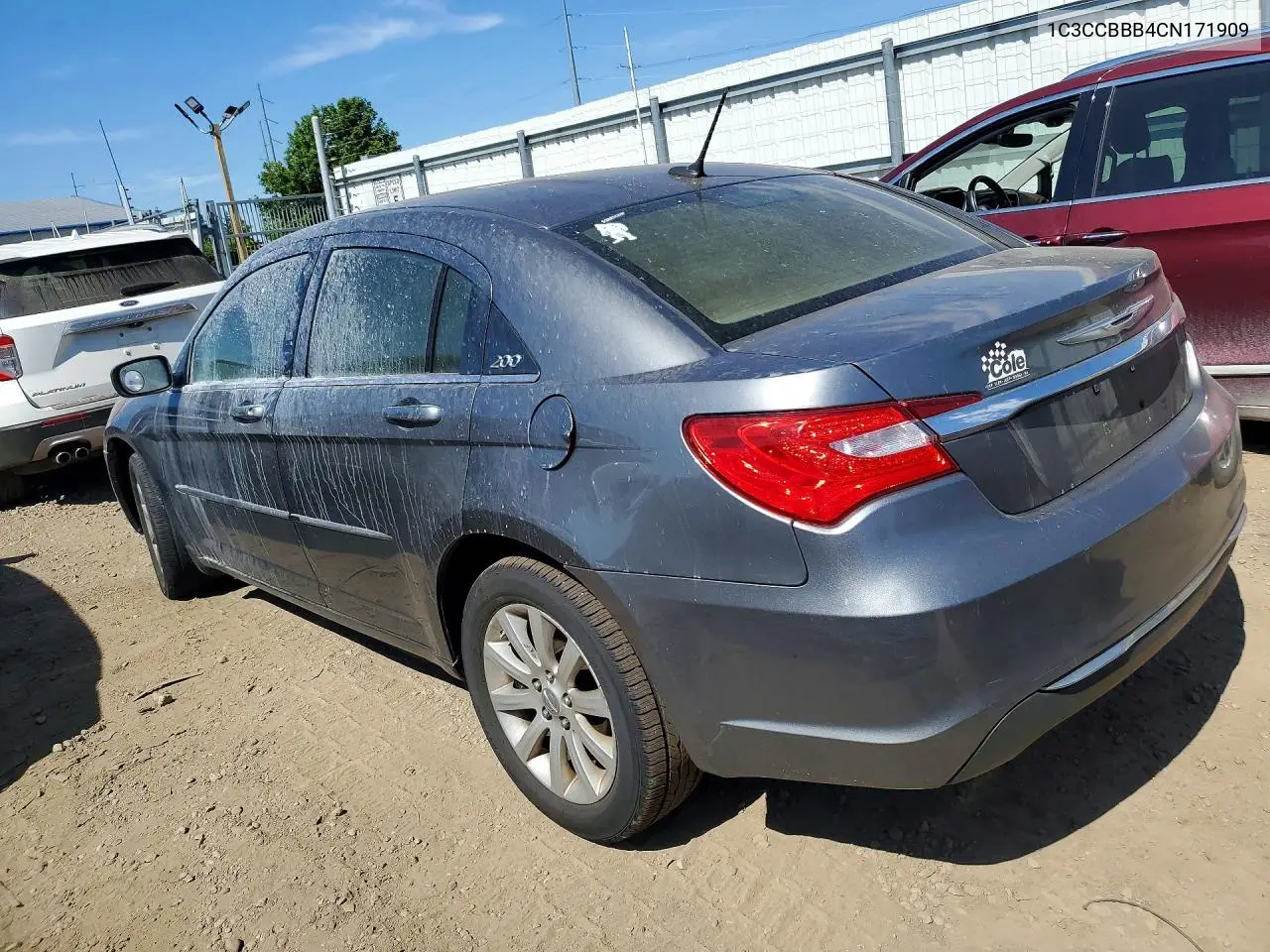 2012 Chrysler 200 Touring VIN: 1C3CCBBB4CN171909 Lot: 55815196