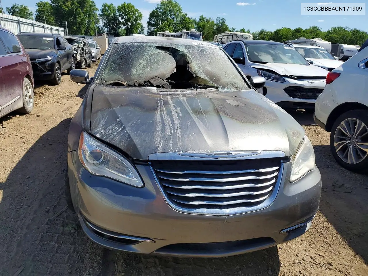 2012 Chrysler 200 Touring VIN: 1C3CCBBB4CN171909 Lot: 55815196