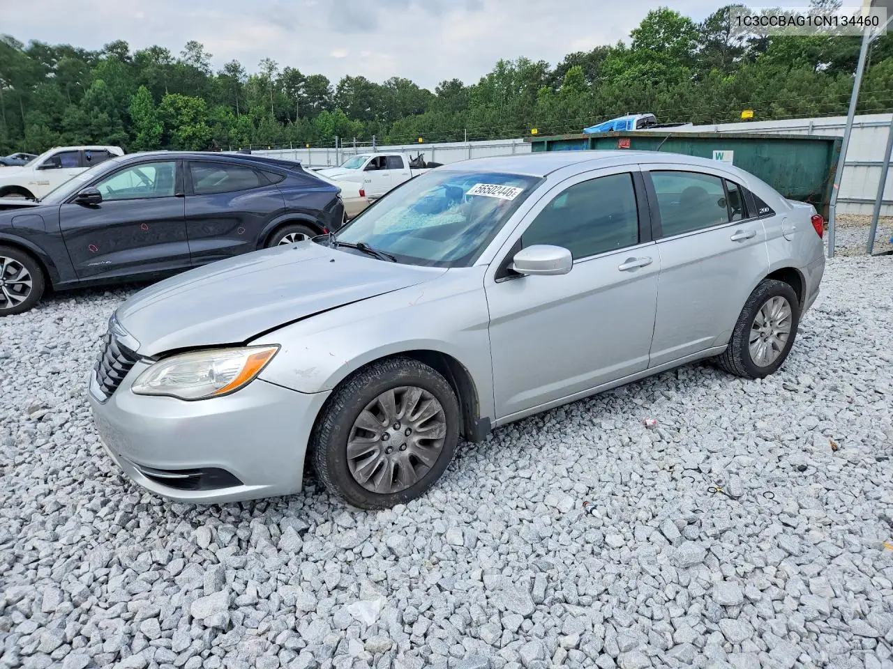2012 Chrysler 200 Lx VIN: 1C3CCBAG1CN134460 Lot: 56502446