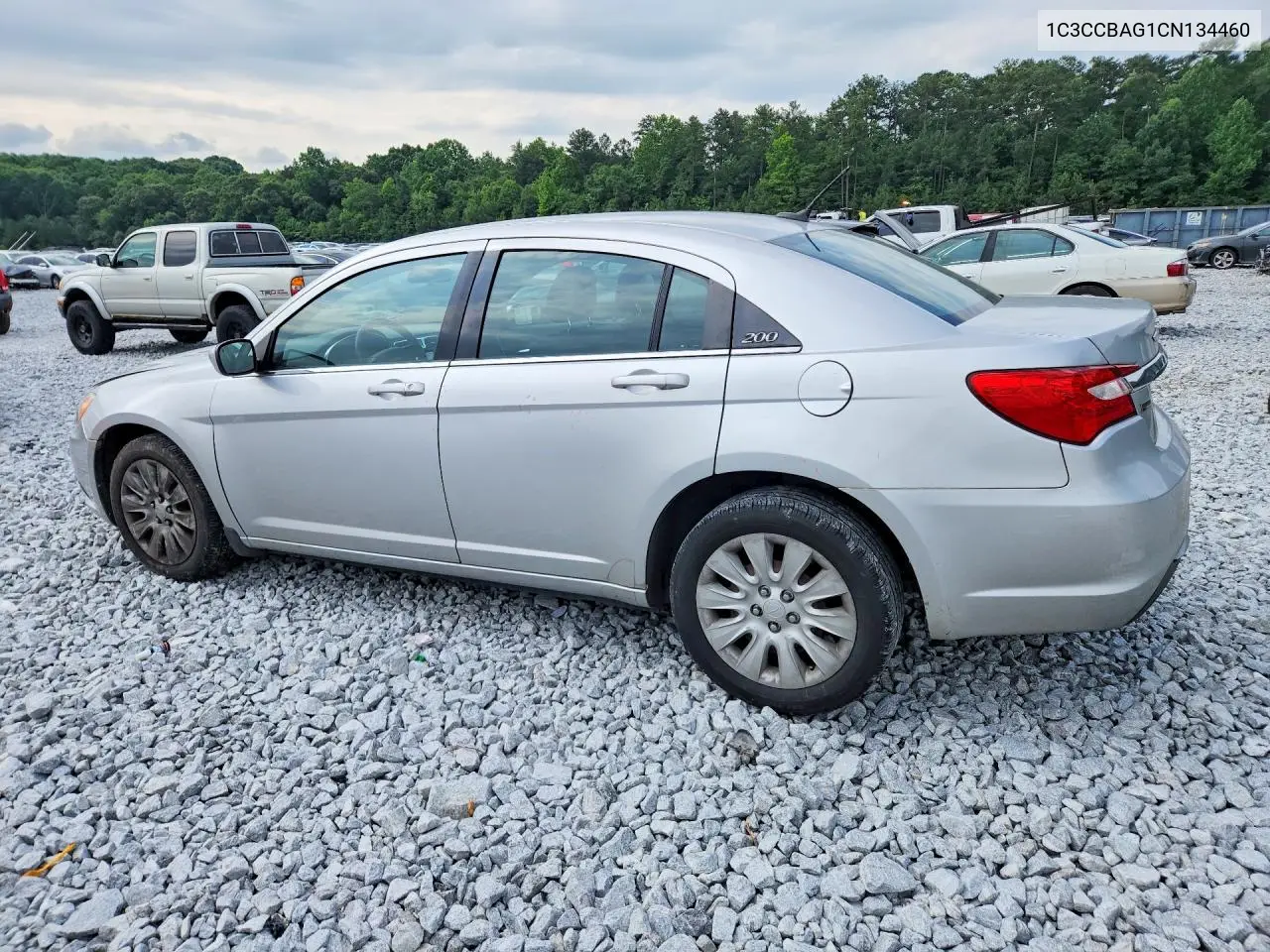 2012 Chrysler 200 Lx VIN: 1C3CCBAG1CN134460 Lot: 56502446