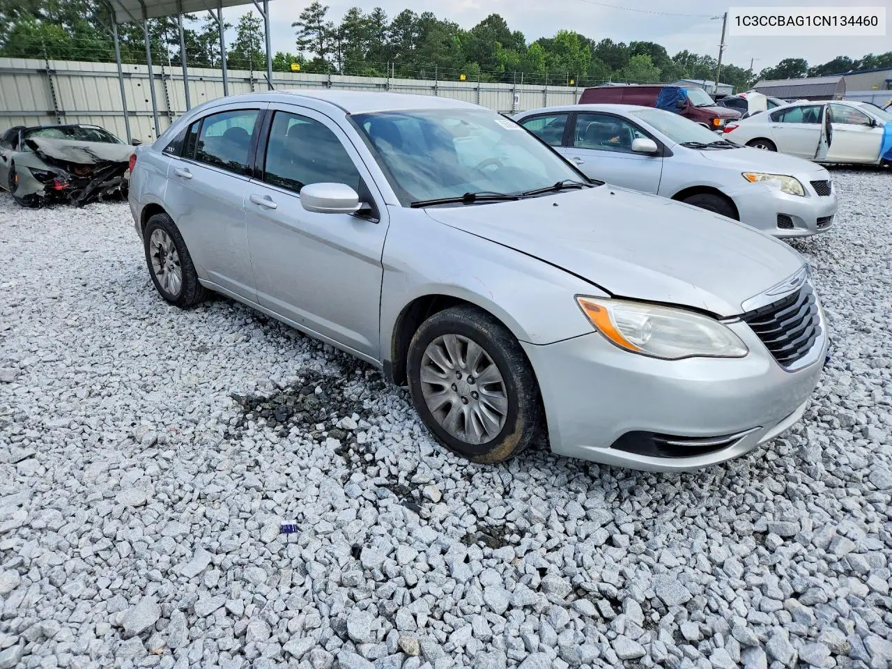 2012 Chrysler 200 Lx VIN: 1C3CCBAG1CN134460 Lot: 56502446