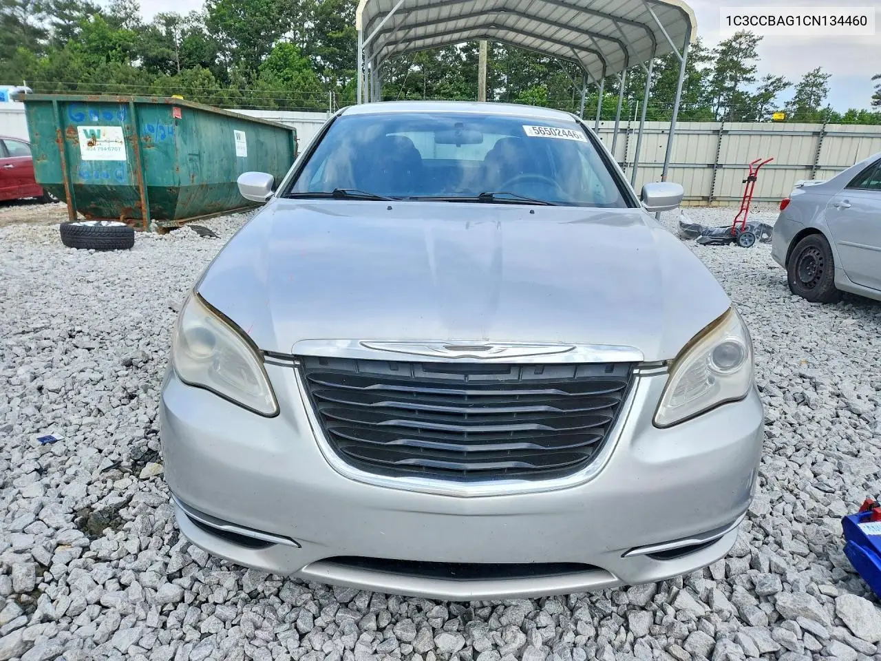 2012 Chrysler 200 Lx VIN: 1C3CCBAG1CN134460 Lot: 56502446