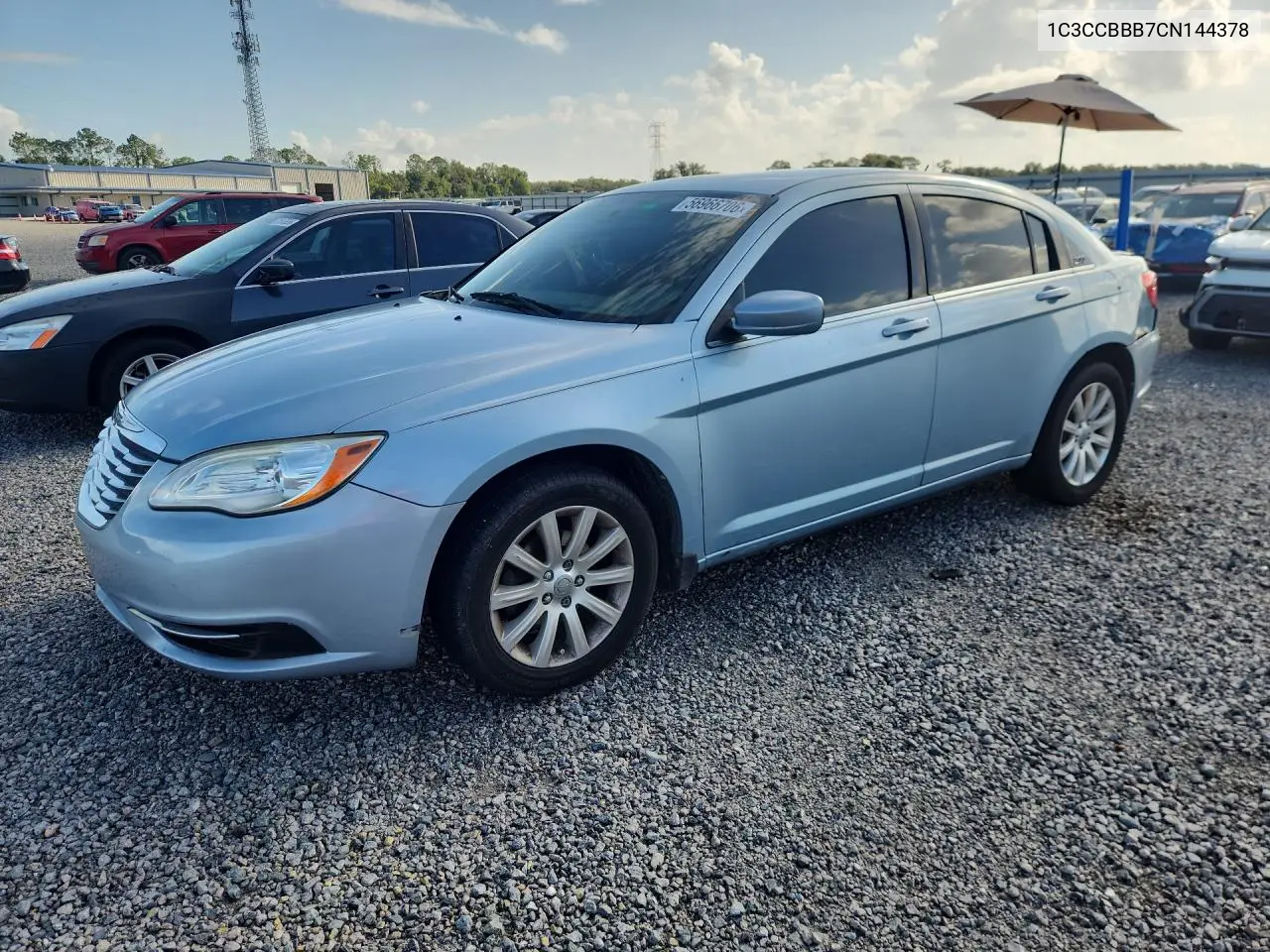 2012 Chrysler 200 Touring VIN: 1C3CCBBB7CN144378 Lot: 56966706
