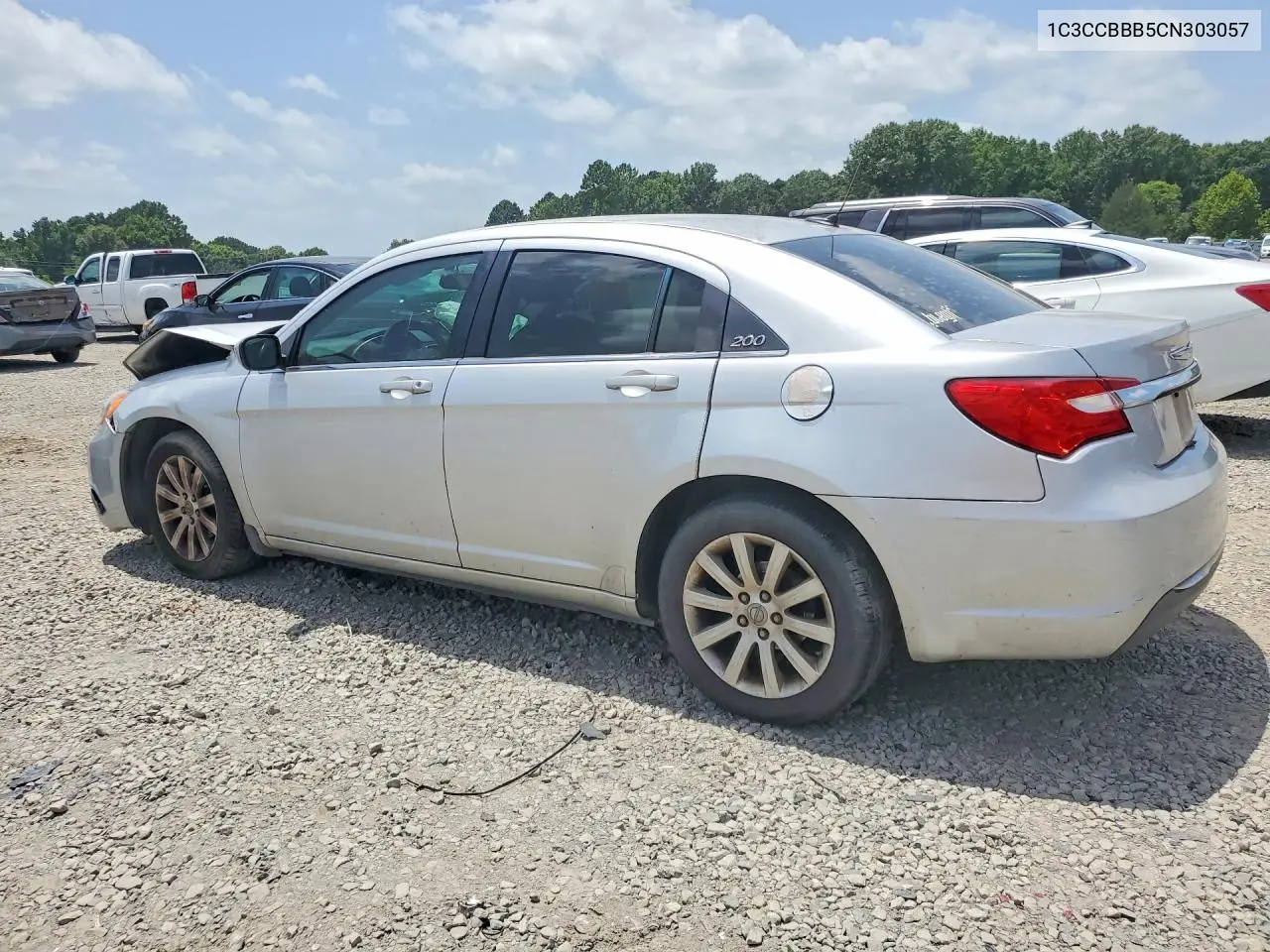 2012 Chrysler 200 Touring VIN: 1C3CCBBB5CN303057 Lot: 57945586