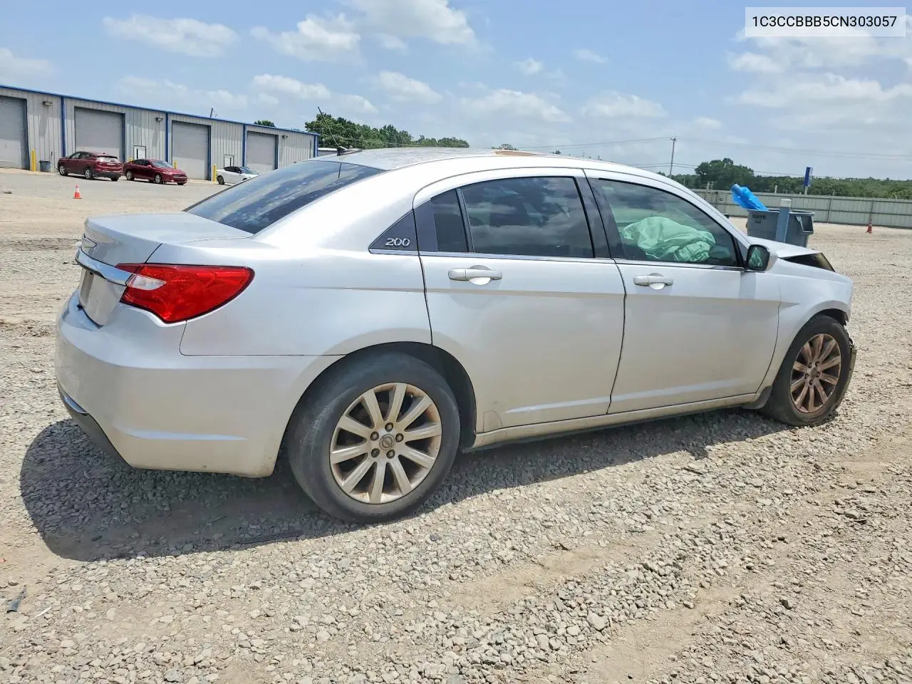 2012 Chrysler 200 Touring VIN: 1C3CCBBB5CN303057 Lot: 57945586