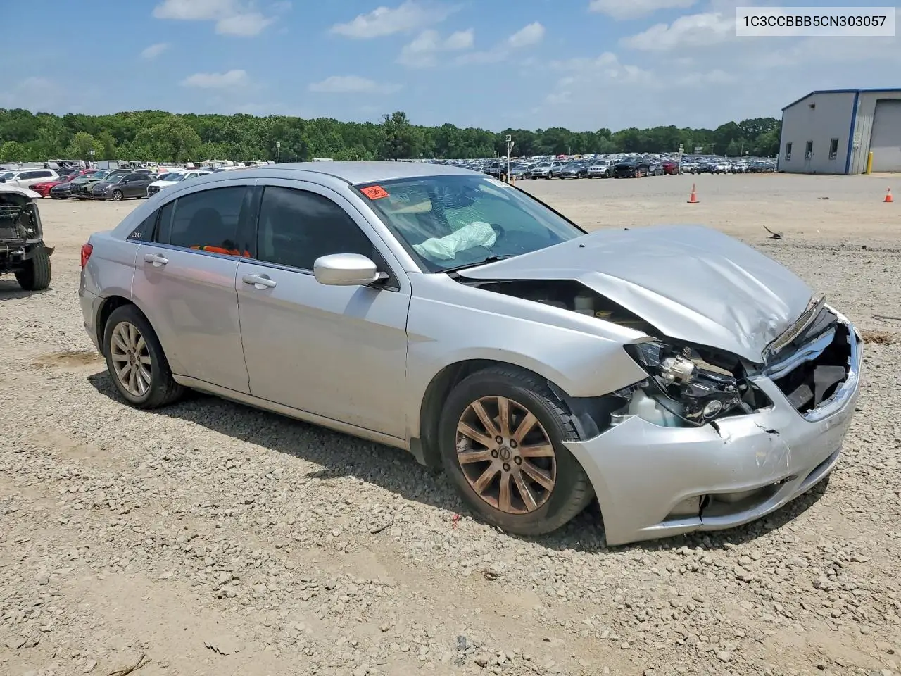 2012 Chrysler 200 Touring VIN: 1C3CCBBB5CN303057 Lot: 57945586