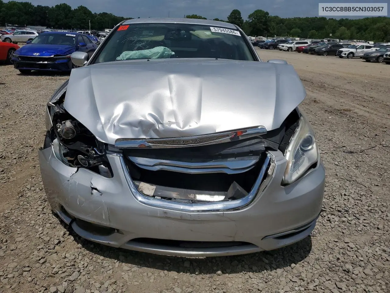 2012 Chrysler 200 Touring VIN: 1C3CCBBB5CN303057 Lot: 57945586