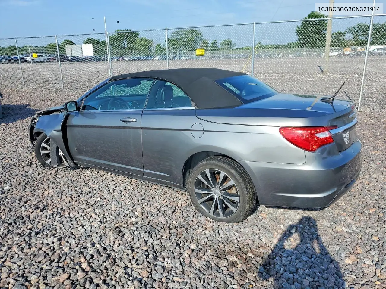 2012 Chrysler 200 S VIN: 1C3BCBGG3CN321914 Lot: 58707066