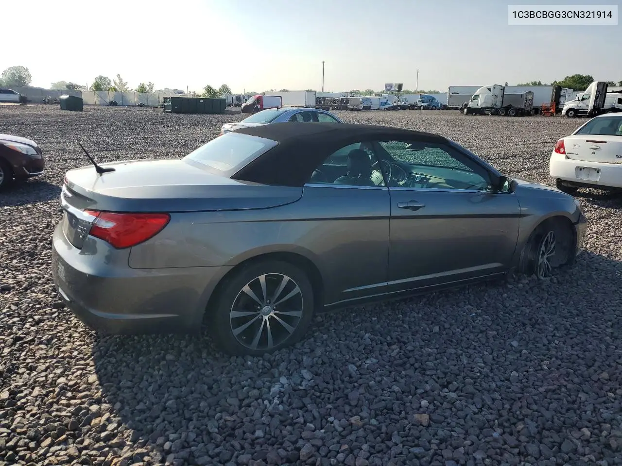 2012 Chrysler 200 S VIN: 1C3BCBGG3CN321914 Lot: 58707066