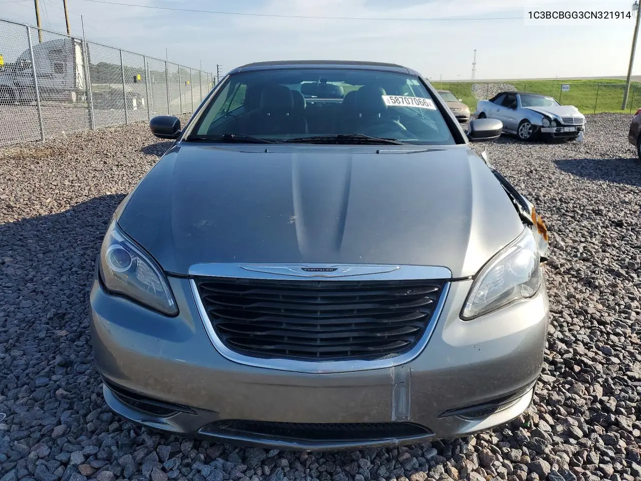 2012 Chrysler 200 S VIN: 1C3BCBGG3CN321914 Lot: 58707066