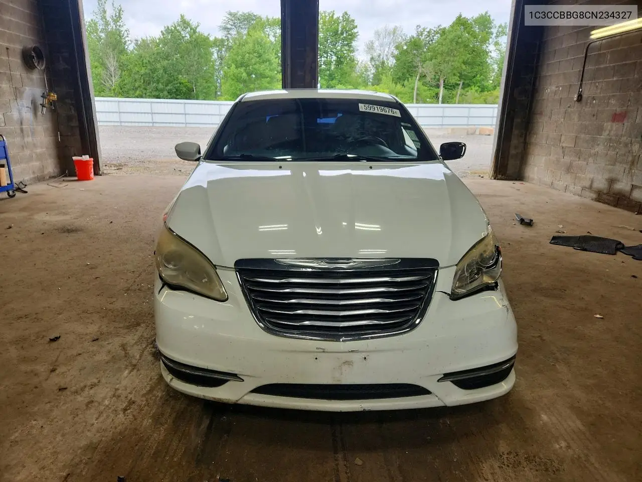 2012 Chrysler 200 Touring VIN: 1C3CCBBG8CN234327 Lot: 59919676