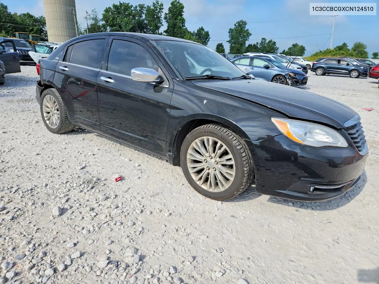 2012 Chrysler 200 Limited VIN: 1C3CCBCGXCN124510 Lot: 60350506
