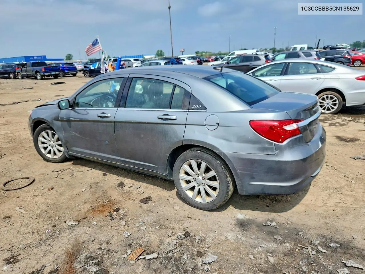 2012 Chrysler 200 Touring VIN: 1C3CCBBB5CN135629 Lot: 60422496