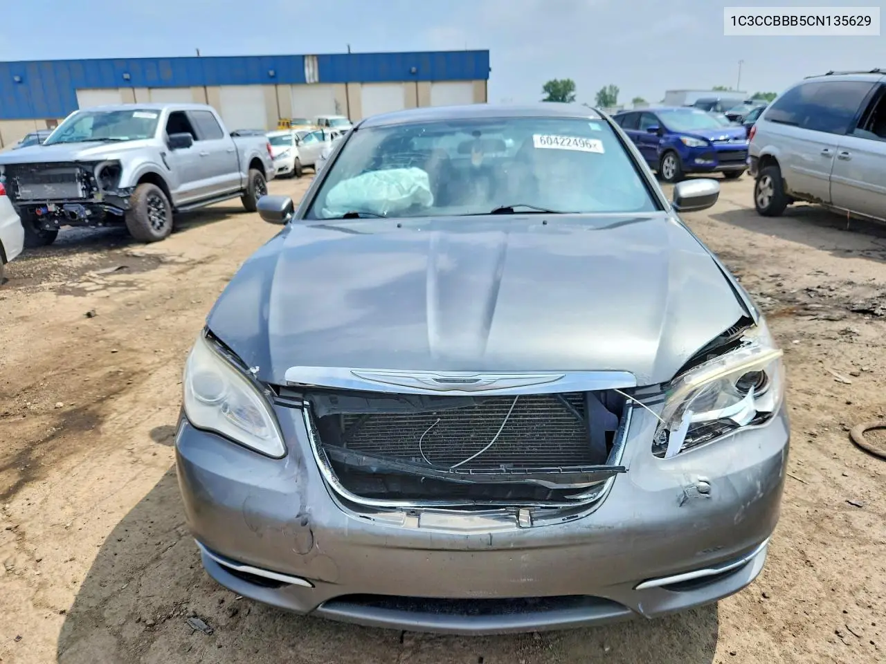2012 Chrysler 200 Touring VIN: 1C3CCBBB5CN135629 Lot: 60422496