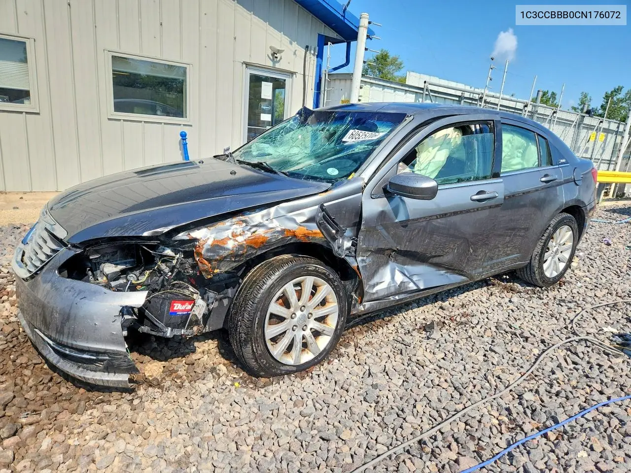 2012 Chrysler 200 Touring VIN: 1C3CCBBB0CN176072 Lot: 60525206
