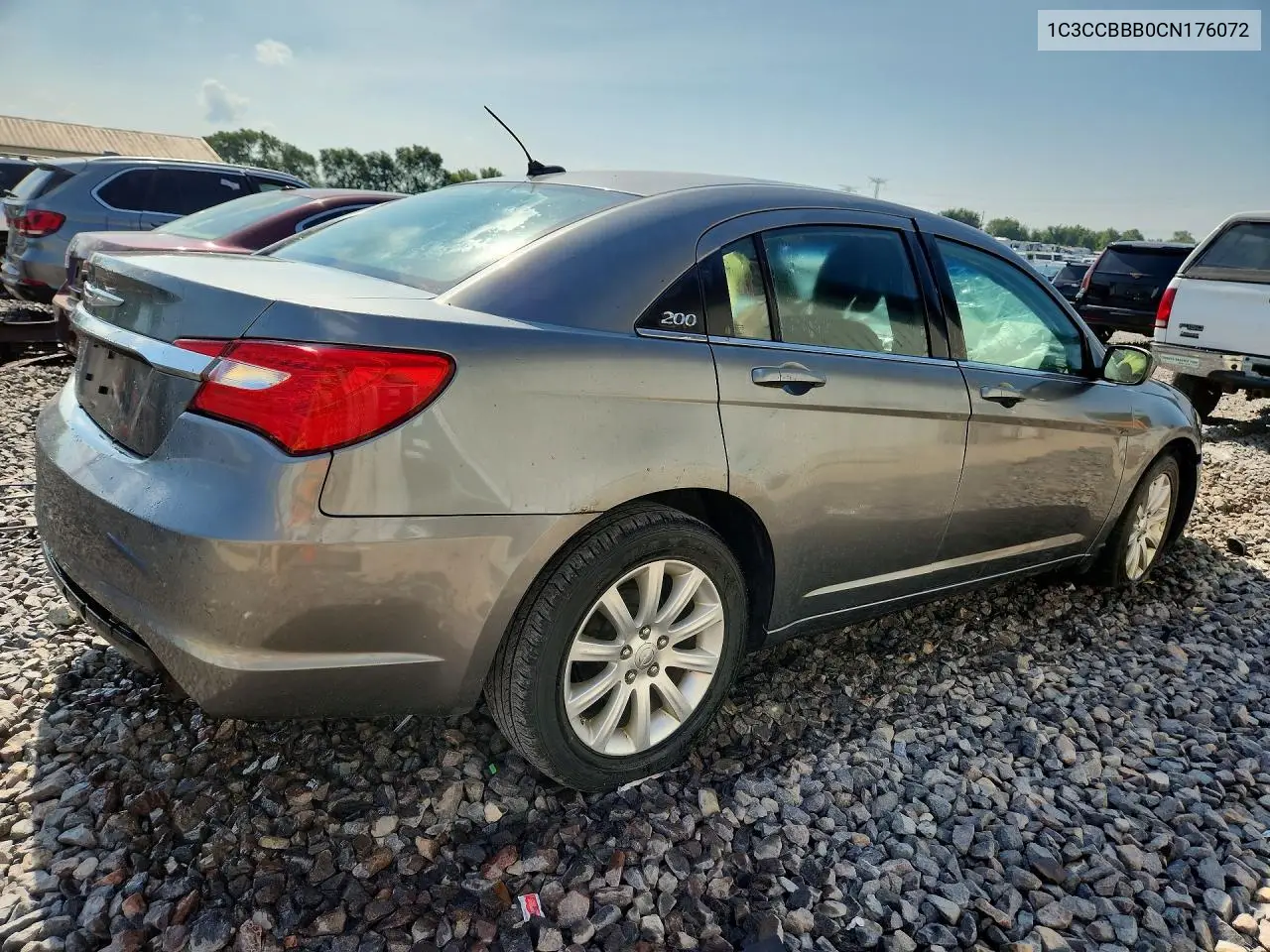 2012 Chrysler 200 Touring VIN: 1C3CCBBB0CN176072 Lot: 60525206