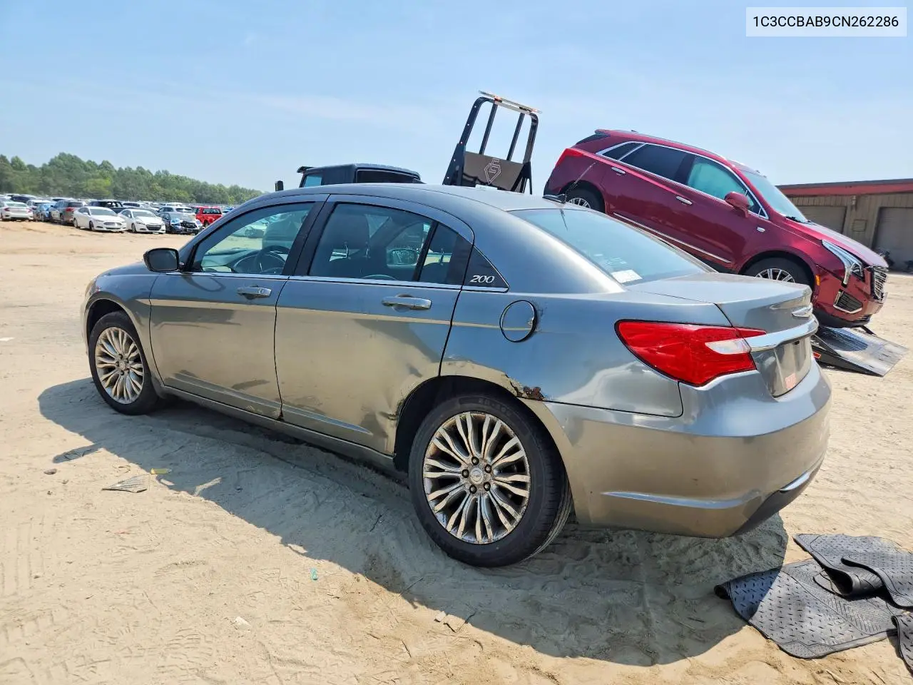 2012 Chrysler 200 Lx VIN: 1C3CCBAB9CN262286 Lot: 60794086