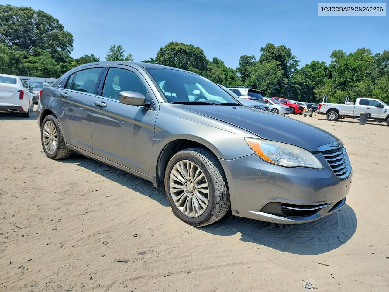2012 Chrysler 200 Lx VIN: 1C3CCBAB9CN262286 Lot: 60794086