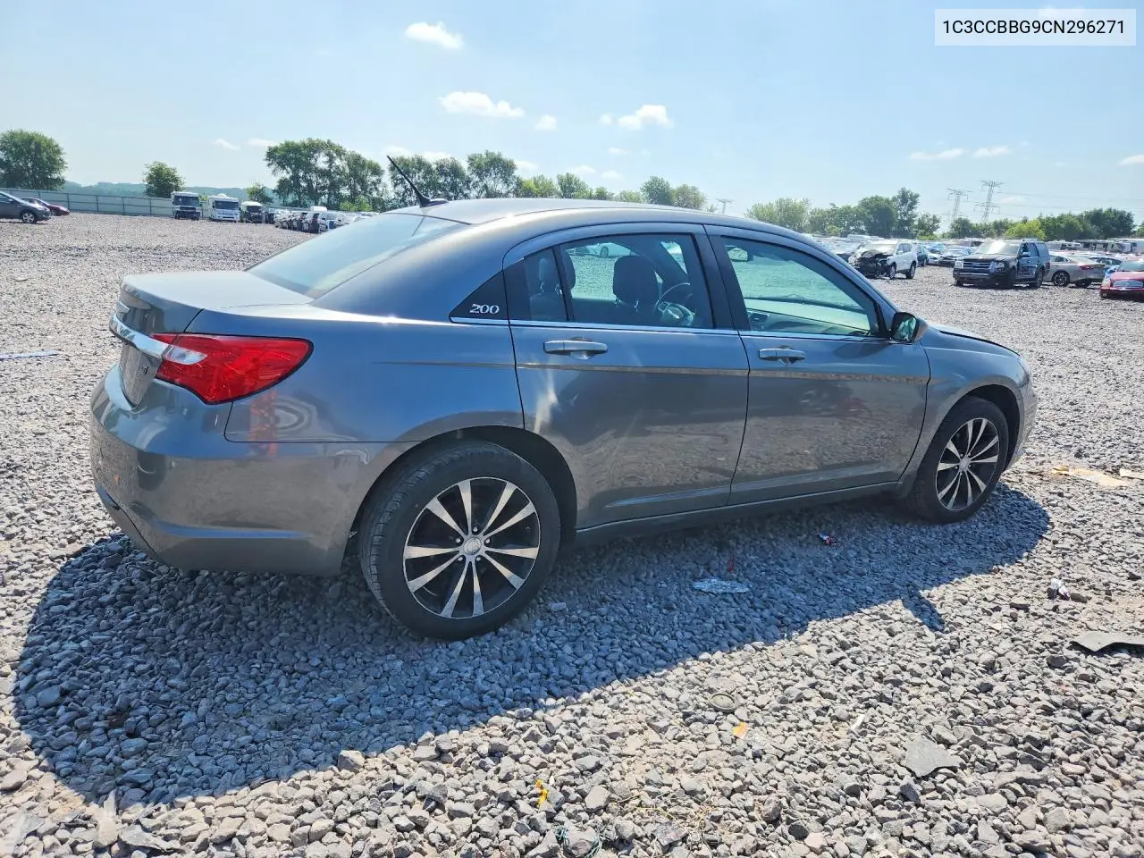 2012 Chrysler 200 Touring VIN: 1C3CCBBG9CN296271 Lot: 60936346