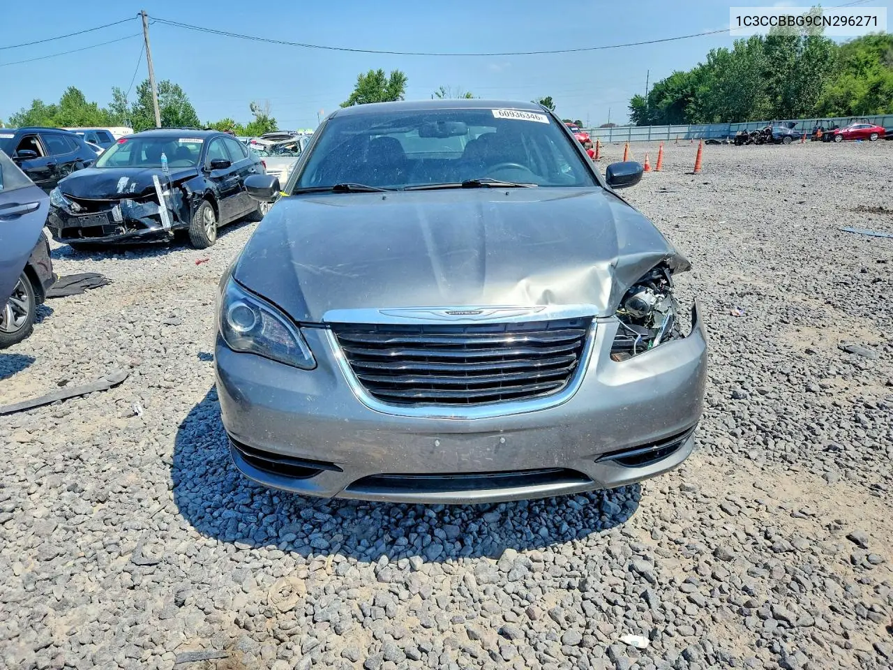 2012 Chrysler 200 Touring VIN: 1C3CCBBG9CN296271 Lot: 60936346