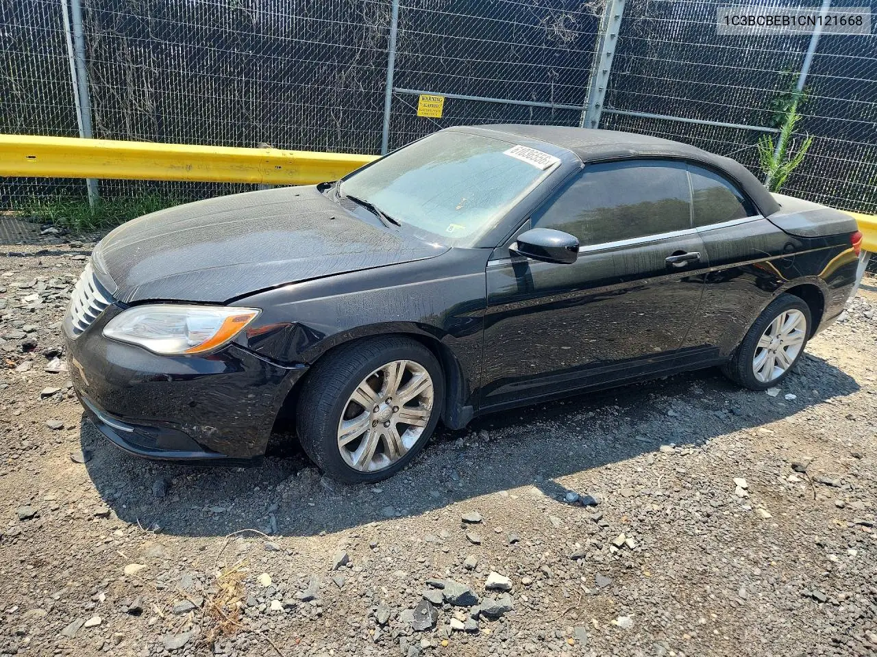 2012 Chrysler 200 Touring VIN: 1C3BCBEB1CN121668 Lot: 61036556