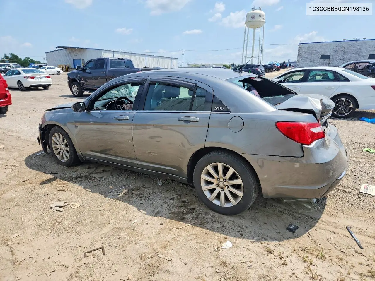 2012 Chrysler 200 Touring VIN: 1C3CCBBB0CN198136 Lot: 61153396