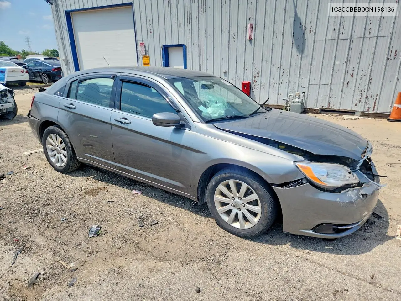2012 Chrysler 200 Touring VIN: 1C3CCBBB0CN198136 Lot: 61153396
