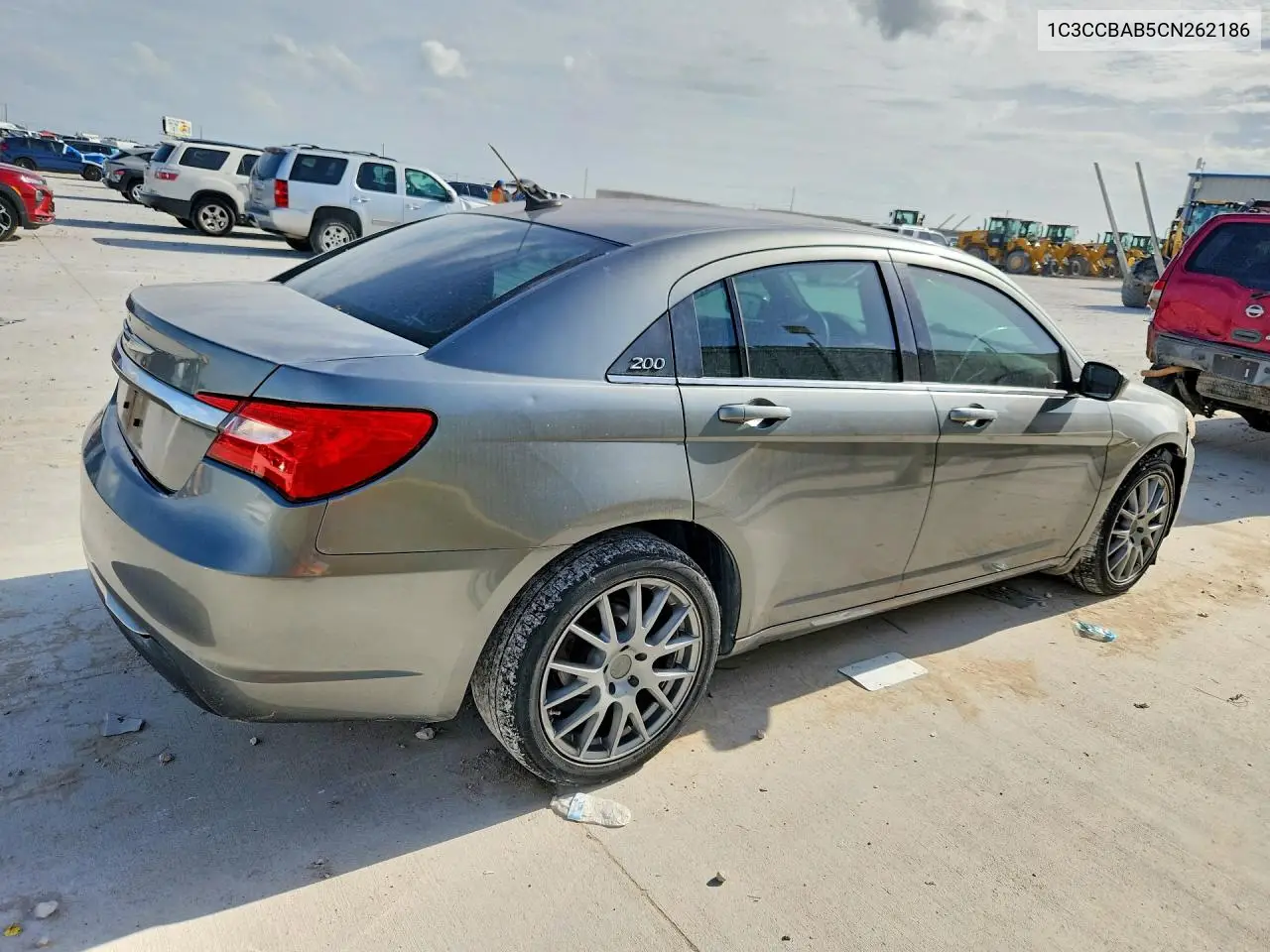 2012 Chrysler 200 Lx VIN: 1C3CCBAB5CN262186 Lot: 61573416
