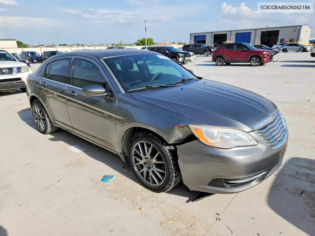 2012 Chrysler 200 Lx VIN: 1C3CCBAB5CN262186 Lot: 61573416