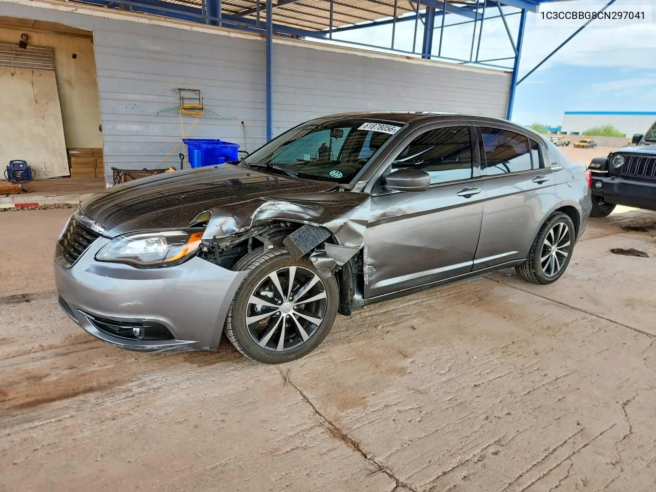 2012 Chrysler 200 Touring VIN: 1C3CCBBG8CN297041 Lot: 61878056