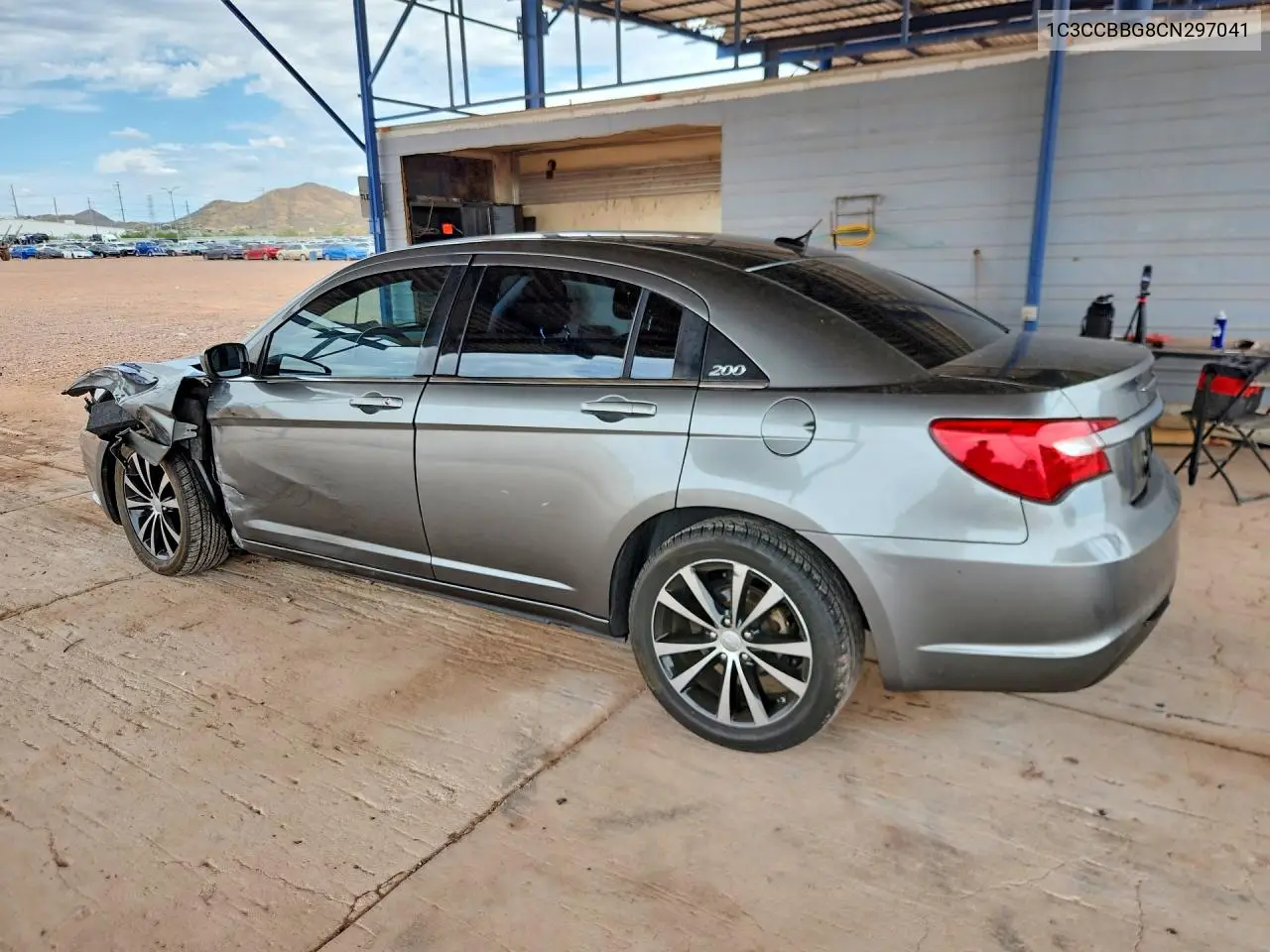 2012 Chrysler 200 Touring VIN: 1C3CCBBG8CN297041 Lot: 61878056