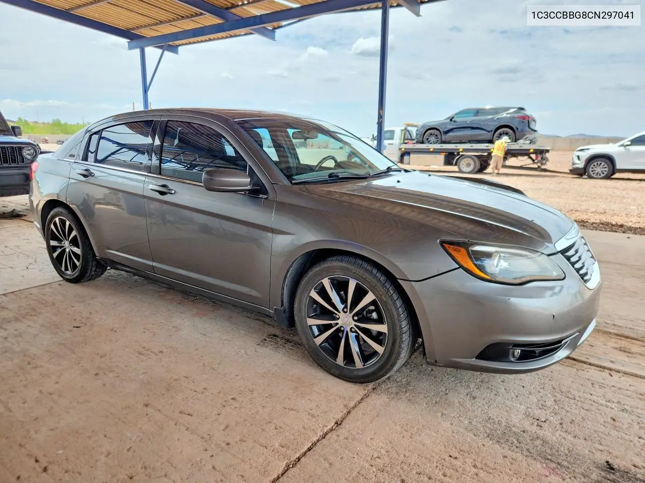 2012 Chrysler 200 Touring VIN: 1C3CCBBG8CN297041 Lot: 61878056