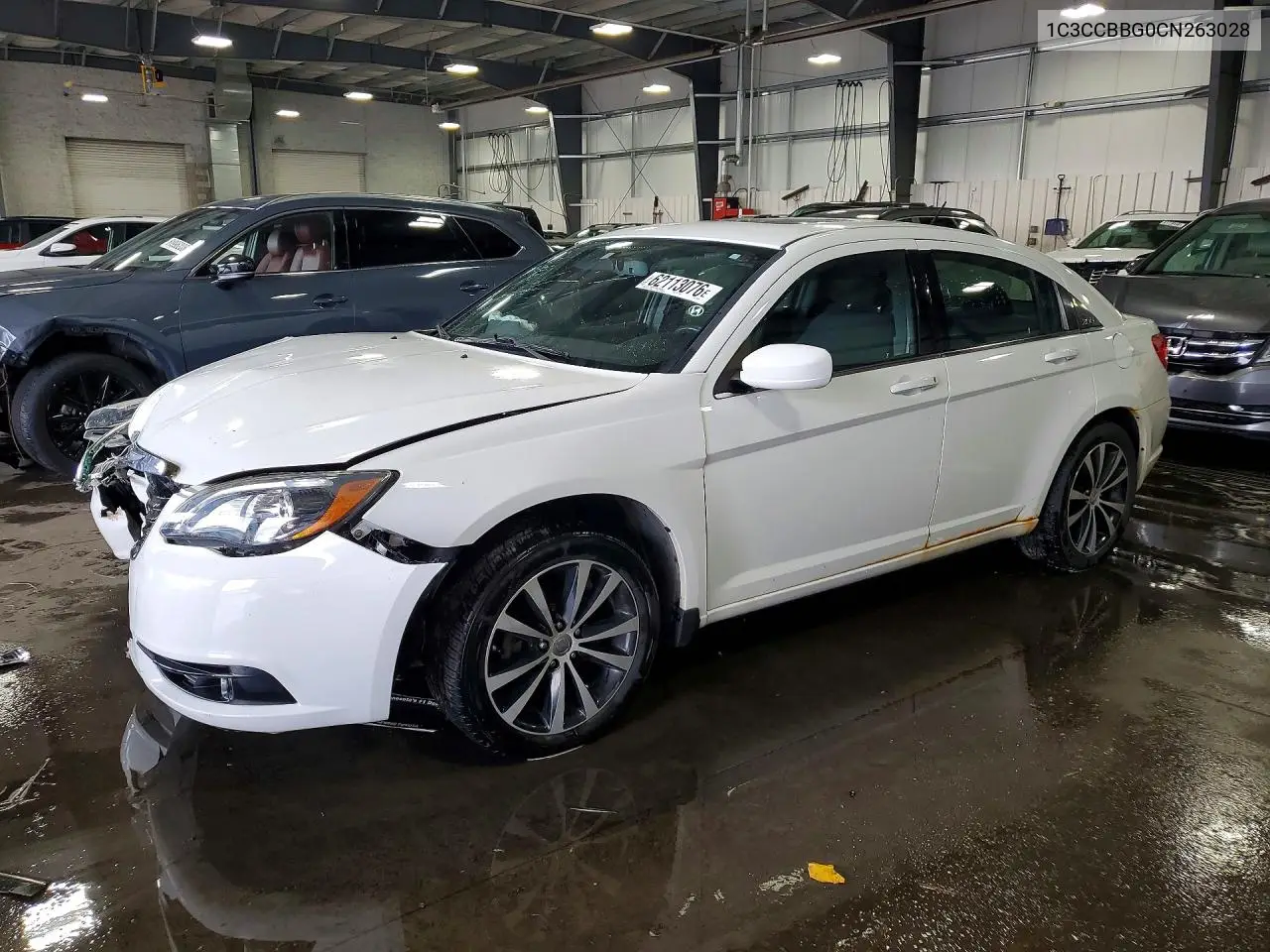 2012 Chrysler 200 Touring VIN: 1C3CCBBG0CN263028 Lot: 62113076