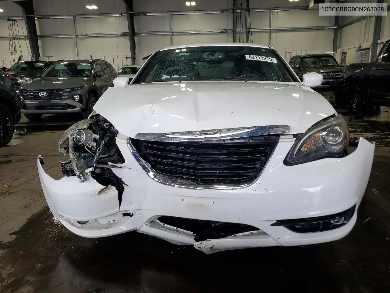 2012 Chrysler 200 Touring VIN: 1C3CCBBG0CN263028 Lot: 62113076