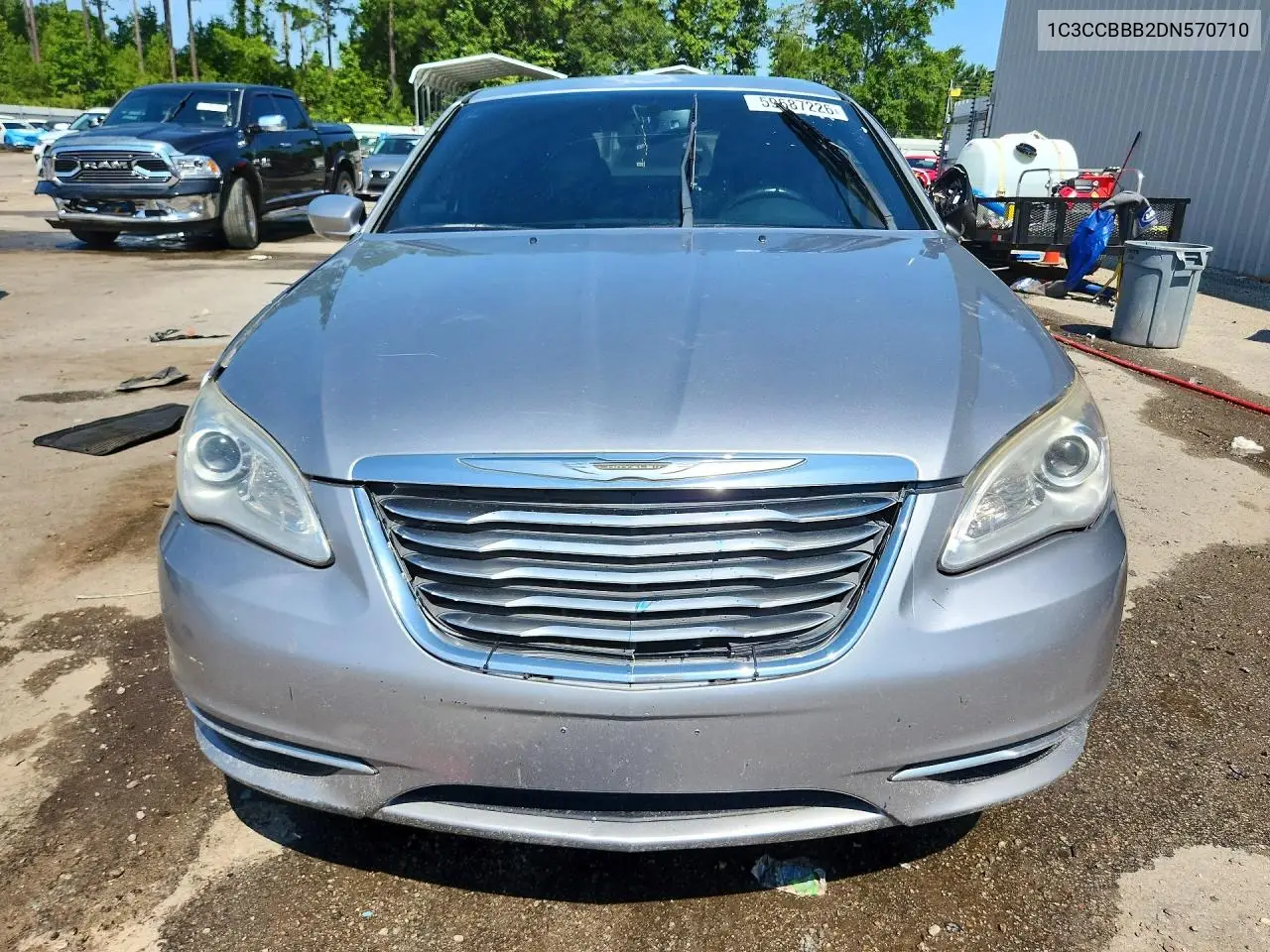 2013 Chrysler 200 Touring VIN: 1C3CCBBB2DN570710 Lot: 59687226