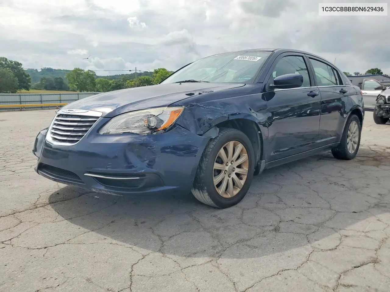 2013 Chrysler 200 Touring VIN: 1C3CCBBB8DN629436 Lot: 59957026