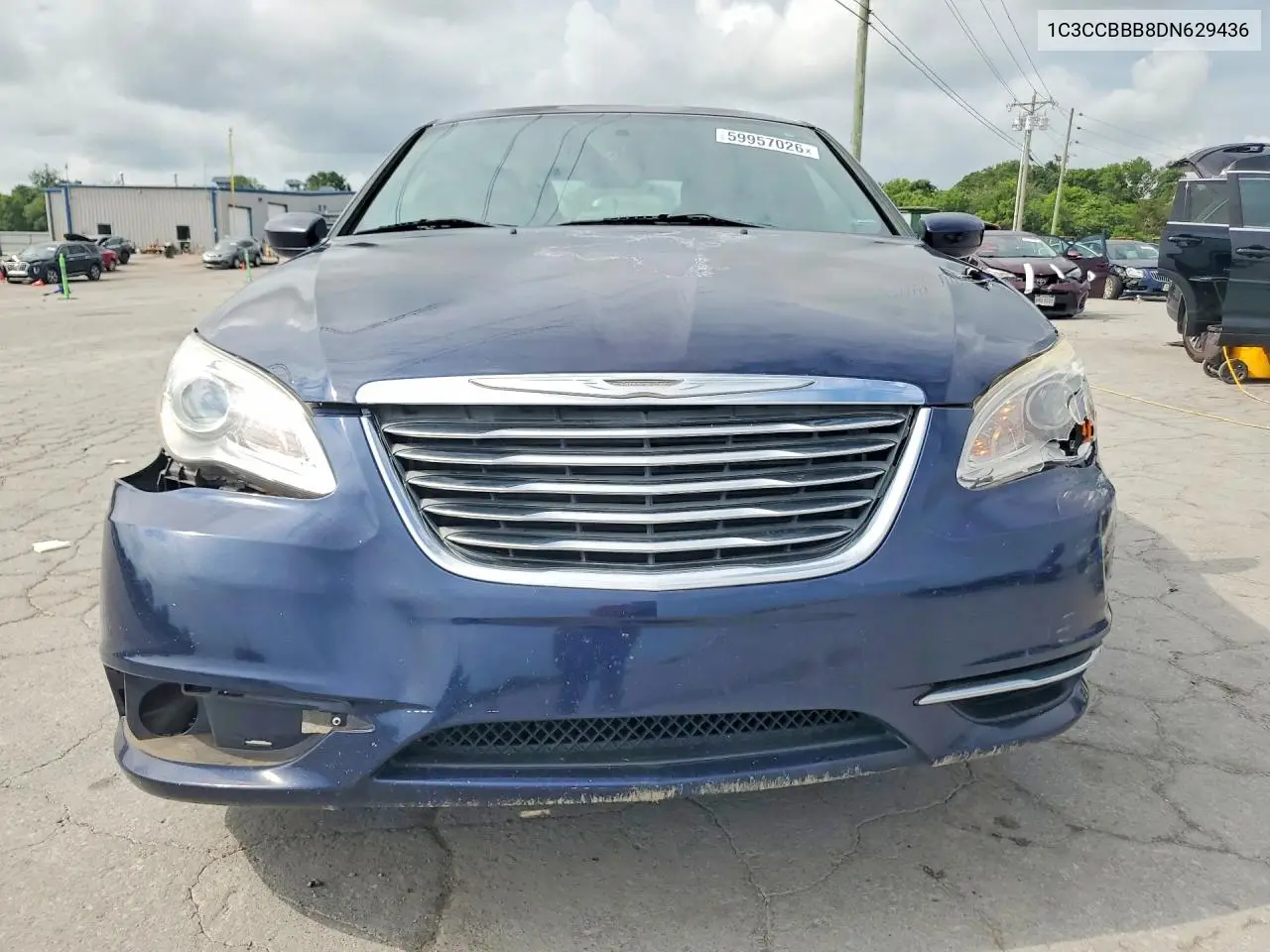 2013 Chrysler 200 Touring VIN: 1C3CCBBB8DN629436 Lot: 59957026